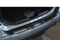 Nissan X-Trail III (T32) 2013-2017 rear bumper protector stainless steel black