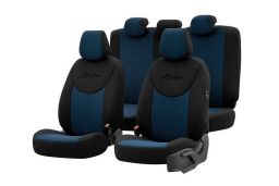Seat covers universal Attraction Black - Blue (1)