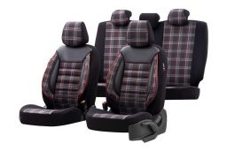 Seat covers universal Sports Black - Grey - Red (1)
