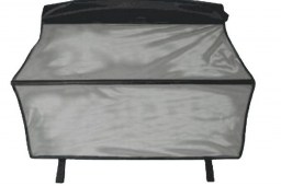 Example - Wind deflector Volkswagen Golf I Cabriolet (Typ 155) 1979-1993 Black