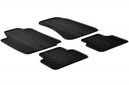 Alfa Romeo 159 2005-2011 4-door & wagon car mats set anti-slip Rubbasol rubber (ALF159FR)