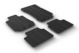 Alfa Romeo Giulia (952) 2016-present 4-door saloon car mats set anti-slip Rubbasol rubber (ALF1GAFR)