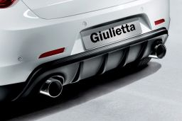 Rear diffuser Alfa Romeo Giulietta 2010-2020 5-door hatchback ABS - painted (ALF1GARS) (1)