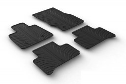 Alfa Romeo Stelvio (949) 2017-present car mats set anti-slip Rubbasol rubber (ALF1STFR)