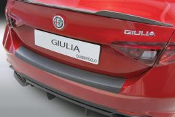 Alfa Romeo Giulia Quadrifoglio (952) 2016-present 4-door saloon rear bumper protector ABS (ALF2GABP)