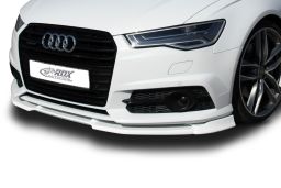 Front spoiler Vario-X Audi A6 (C7) 2014-2018 4-door saloon PU - painted (AUD13A6VX) (1)