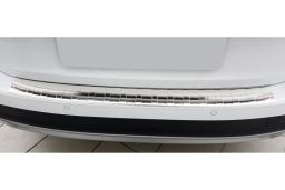 Audi A4 Avant Allroad (B9) 2016-> rear bumper protector stainless steel (AUD15A4BP) (3)