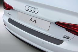 Audi A4 (B9) 2015-present 4-door saloon rear bumper protector ABS (AUD17A4BP)