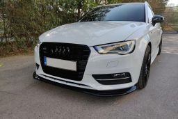 Front spoiler Audi A3 Sportback (8V) 2012-2016 5-door hatchback ABS - painted (AUD1A3MF) (1)