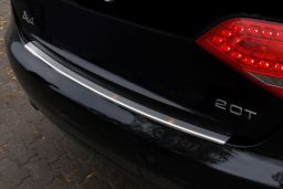 Audi A4 (B8) 2008-2012 4-door saloon rear bumper protector stainless steel (AUD1A4BP) (1)