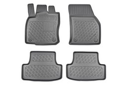 Car mats suitable for Audi Q2 (GA) 2016->   Cool Liner PE/TPE rubber (AUD1Q2FM-C) (1)