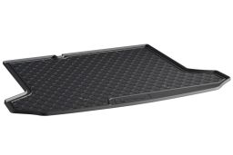 Boot mat Audi Q4 e-tron 2021-present Gledring anti-slip Rubbasol rubber (AUD1Q4TR) (1)