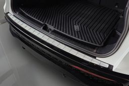 Rear bumper protector suitable for Audi Q5 (GU) 2024->   stainless steel brushed (AUD1Q5BP) (1)