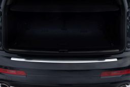 Audi Q7 (4L) 2006-2015 rear bumper protector stainless steel (AUD1Q7BP) (1)