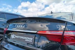 Boot spoiler lip suitable for Audi A4 (B9) 2015-present 4-door saloon- painted (AUD23A4SU) (1)