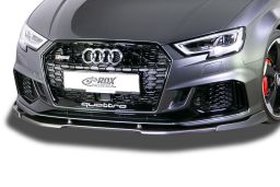 Front spoiler suitable for Audi A3 Sportback (8V) 2017-2020 5-door hatchback Vario-X PU (AUD25A3VX) (1)