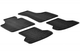 Audi A3 (8P) 2003-2012 3 & 5-door hatchback car mats set anti-slip Rubbasol rubber (AUD2A3FR)