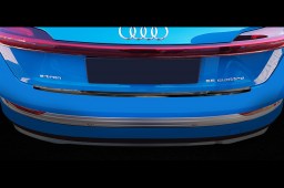 Rear bumper protector Audi e-tron Sportback (GE) 2019-present stainless steel anthracite (AUD2ESBP)