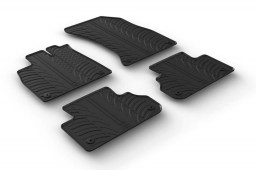 Audi Q5 (FY) 2017-present car mats set anti-slip Rubbasol rubber (AUD2Q5FR)