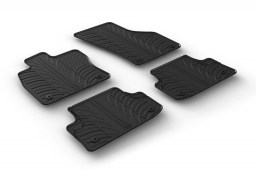 Audi A3 (8V) 2012-present 3-door hatchback car mats set anti-slip Rubbasol rubber (AUD3A3FR)