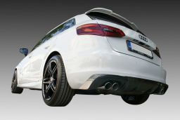 Rear diffuser Audi A3 Sportback (8V) 2012-2016 5-door hatchback ABS - painted (AUD3A3RS) (1)