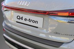Rear bumper protector Audi Q4 e-tron (FZ) 2021-present ABS - matt black (1)