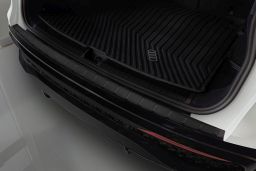 Rear bumper protector suitable for Audi Q5 (GU) 2024->   stainless steel matt black (AUD3Q5BP) (1)