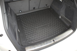 Gummi Kofferraumwanne Fußmatten Set für Audi Q5 FY Laderaumwanne Matten 