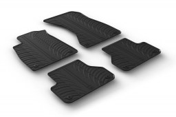 Audi A5 Sportback (F5) 2016-present 5-door hatchback car mats set anti-slip Rubbasol rubber (AUD5A5FR)