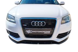 Front spoiler suitable for Audi A3 (8P) 2008-2012 5-door hatchback ABS - painted (AUD6A3MF) (1)