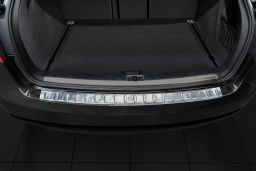 Audi A4 Avant (B8) 2012-2015 rear bumper protector stainless steel (AUD7A4BP) (1)
