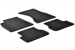 Audi A6 Avant (C7) 2011-2018 wagon car mats set anti-slip Rubbasol rubber (AUD7A6FR)