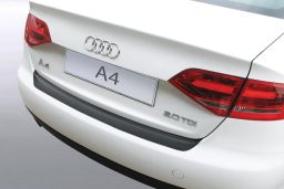 Audi A4 (B8) 2008-2012 4-door saloon rear bumper protector ABS (AUD8A4BP)