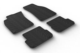 Car mats Audi A6 Avant (C6) 2005-2011 wagon Rubbasol rubber (AUD9A6FR) (1)
