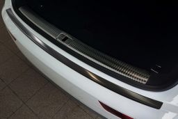 Audi Q5 (FY) 2017-> rear bumper protector stainless steel black (AUD9Q5BP) (1)