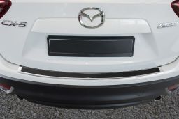 Example rear bumper protector stainless steel high gloss + Carbon black (AVBP) (1)