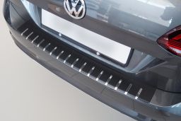 Example rear bumper protector double layer stainless steel + carbon foil (1)