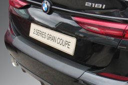 Rear bumper protector BMW 2 Series Gran Coupé (F44) 2019-present ABS - brushed alloy (BMW12SBR) (1)