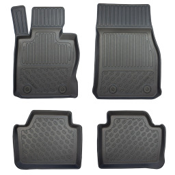 BMW 3 Series (F30) 2012- 4d foot mat set PE/TPE rubber / automatten set PE/TPE rubber / Fußmatten Set PE/TPE Gummi / jeu tapis auto PE/TPE caoutchouc (BMW13SFM)