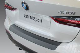 Rear bumper protector BMW 4 Series Coupé (G22) 2020-present ABS - brushed alloy (BMW14SBR) (1)