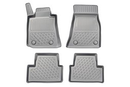 Car mats suitable for BMW i4 (G26) 2021-> 5-door hatchback Cool Liner PE/TPE rubber (BMW1I4FM-C) (1)