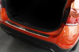 BMW X1 (E84) 2009-2012 rear bumper protector stainless steel (BMW1X1BP) (1)