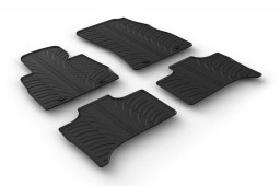 BMW X5 (E53) 1999-2006 car mats set anti-slip Rubbasol rubber (BMW1X5FR)
