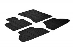 BMW X6 (E71) 2008-2014 car mats set anti-slip Rubbasol rubber (BMW1X6FR)