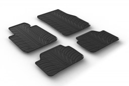 BMW 1 Series (F21 - F20) 2011-present 3 & 5-door hatchback car mats set anti-slip Rubbasol rubber (BMW21SFR)