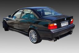Side skirts BMW 3 Series (E36) 1991-1998 4-door saloon ABS - painted (BMW23SMS) (1)