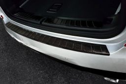 Rear bumper protector BMW X3 (G01) 2017-> carbon (BMW27X3BP) (1)