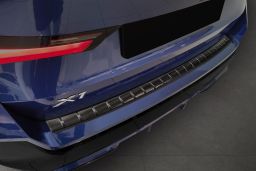 Rear bumper protector BMW X1 (U11) 2022-> stainless steel anthracite (BMW29X1BP) (1)