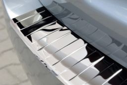 BMW 5 Series Touring (F11) 2010-2017 rear bumper protector stainless steel high gloss (BMW305SBP) (3)