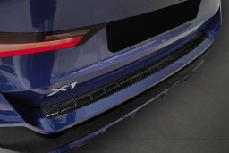 Rear bumper protector BMW X1 (U11) 2022->   carbon (BMW32X1BP) (1)